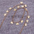 Fine alloy with heart metal o-type chain handmade DIY material bracelet necklace decoration accessories