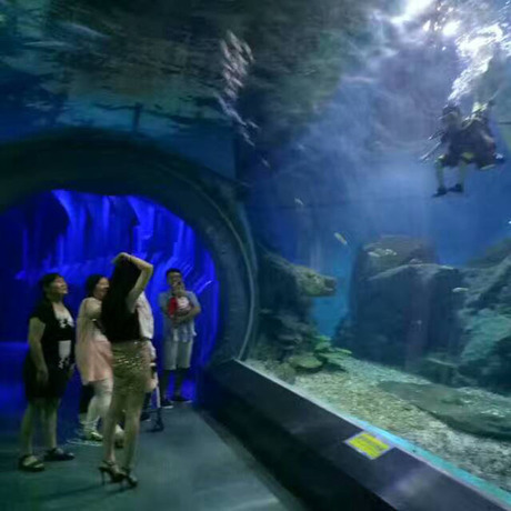 [Aquarium Construction] Large Fish Tank Customized Aquarium Acrylic Fish Tank Aquarium Aquarium Aquarium Aquarium Design