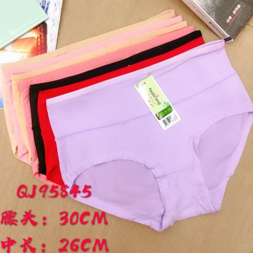 foreign trade underwear women‘s underwear girls‘ briefs solid color mummy pants factory direct
