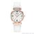 Fashion hot-sellrose gold compact 3.6.9 digital leather belt watches for women