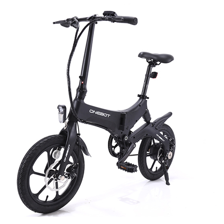 Hot selling speed of 30km/h with a range of 40km light and portable all-in-one folding pedal electri