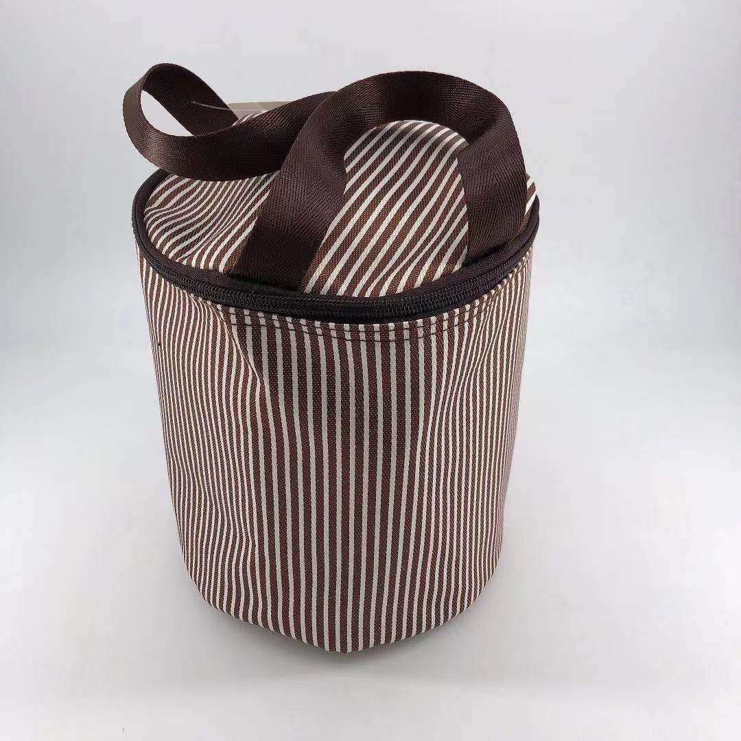 厂家直销铝箔保温袋加厚上班族带饭包手提便当包保温桶可来样定做