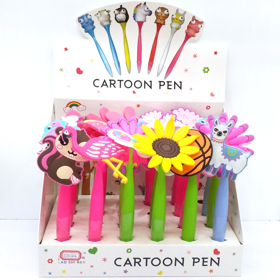 Tiktok cartoon pen cute styling pen net red vibrato pen gift pen