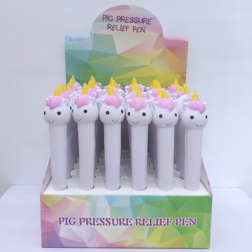 puNew pressure reducing pen Pu cartoon animal fruit modeling pen