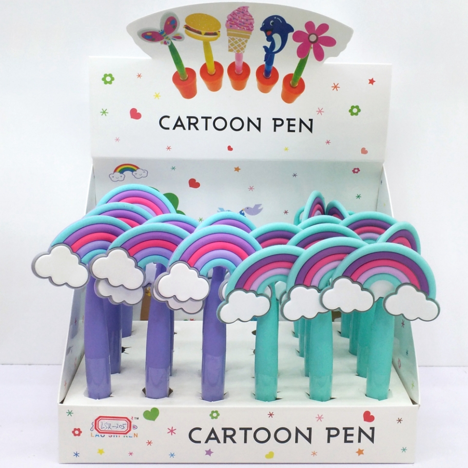 Tiktok cartoon pen cute styling pen net red vibrato pen gift pen