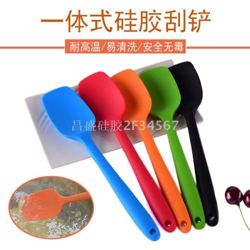 93g large all-in-one handle silicone cake spatula ice cream spatula