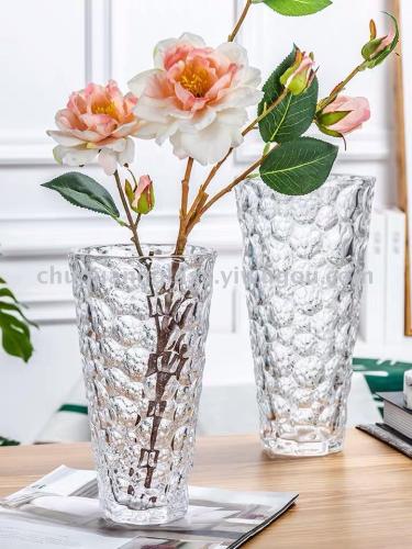 chuguang gss vase transparent vase flower arrangement hydroponic home decoration