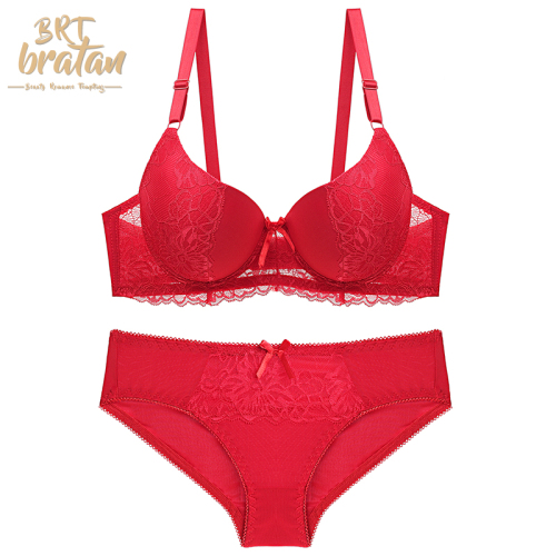 Aolijia Large Cup Sexy Hot Selling Foreign Trade Bra Set 2020 New Design Brand New Bra Set