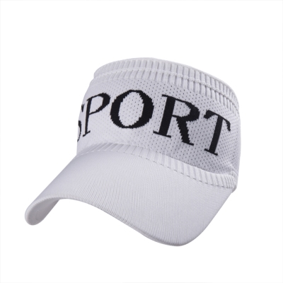 Baseball cap SPORT visor hat hollow cap knit ponytail hat