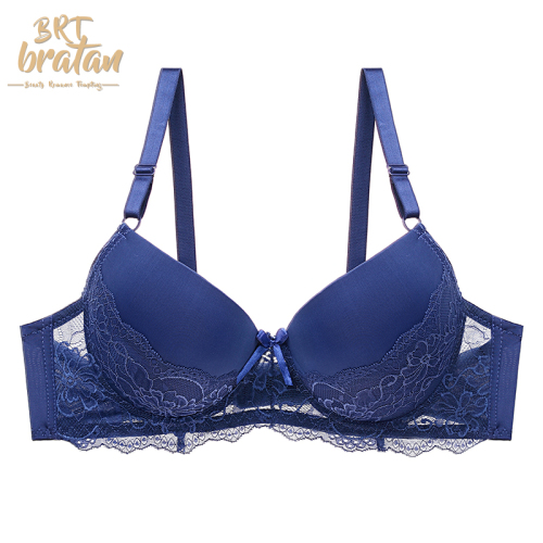 foreign trade bra lace solid color adjustable bra factory directly supply new bra spot support