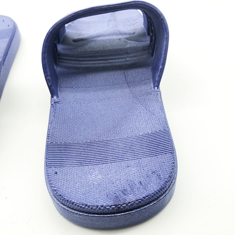 外贸夏季pvc吹气滴塑镂空家居防滑无声洗澡男士拖鞋现货支持定做