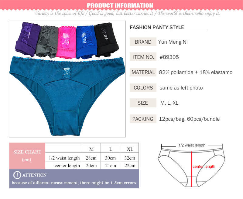 Supply South American Style Fashion Sexy Women Underwear Ladies Panties-