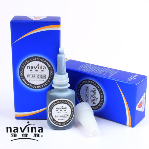 Navina Yawei Elegant Blue Box Tasty Grafting Eye Lash Glue Planting Eye Lash Glue Beauty Salon Specialized Glue