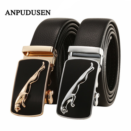 new men‘s trend belt automatic buckle belt belt men‘s pants belt men‘s litchi pattern personality business belt