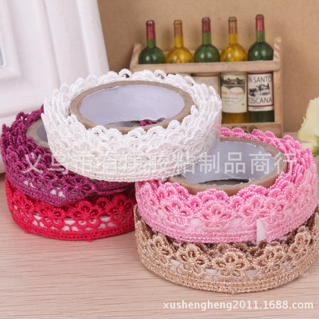 Manufacturers Supply New Fabric Lace Tape Cotton Lace Tape DIY Customized