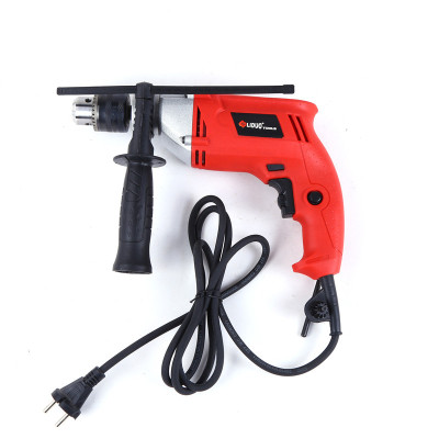Handheld Electric Drill Household Impact Drill 220V Multi-Function Power Tools Pistol Drill Flashlight Turn Small Screwdriver
