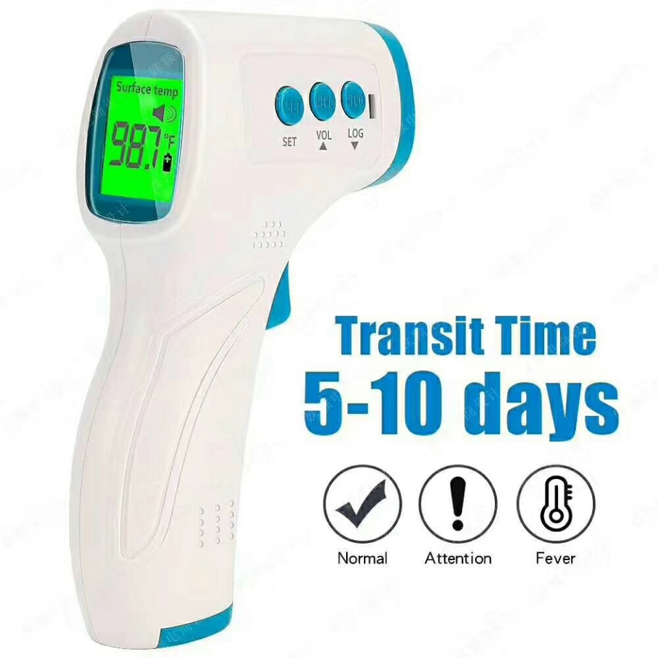 Temperature gun factory direct with CEFDA certified quality inspection report infrared thermometer non  contact forehe
