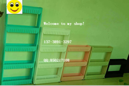 plastic shelf multi-functional plastic removable basket
