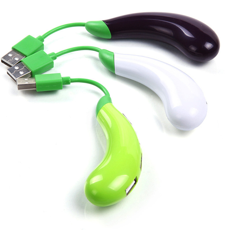 Creative eggplant USBHUB HUB eggplant HUB HUB USBHUB USB divider