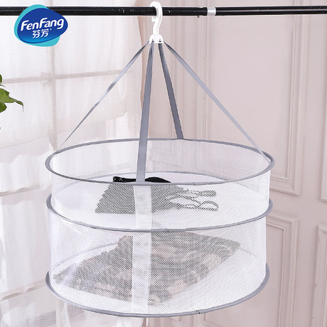 Clothes Drying Net Laundry Basket Clothes Tiled Mesh Bag Household Socks Artifact for Sweaters Clothes Hanger One Piece Dropshipping