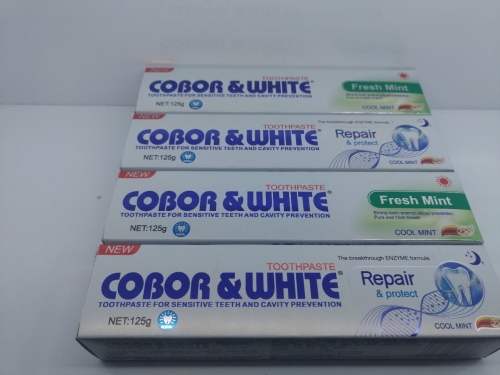cobor & white toothpaste for live streaming e-commerce spot