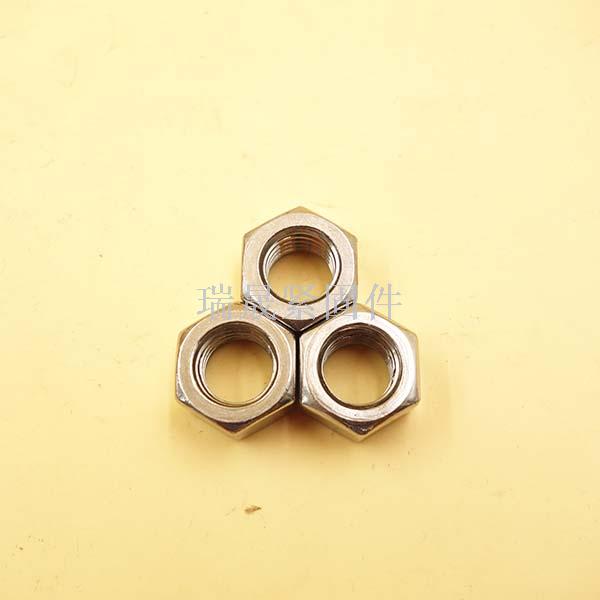 Spot supply national standard stainless steel 304 hexagon nuts, rust - proof nuts, waterproof nuts,