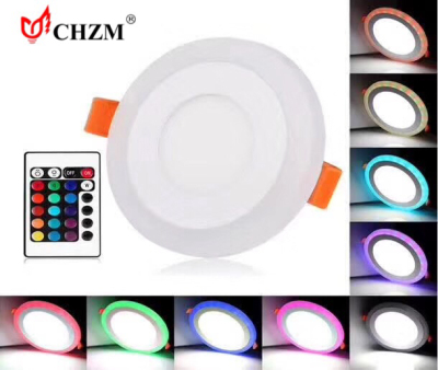 LED light, two-color panel light, LED two-color panel light, LED two-color panel light
