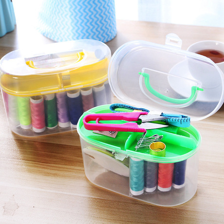 10-piece sewing kit practical home sewing box all-around mini portable finishing sewing bag sewing bag