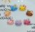 Japanese Korean Cartoon DIY Resin Jewelry Children Headwear Epoxy Phone Case Refrigerator Sticker Accessories Kitten