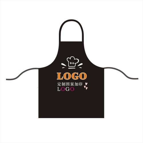 customized advertising apron cotton canvas customizable logo korean apron european and american style apron kitchen