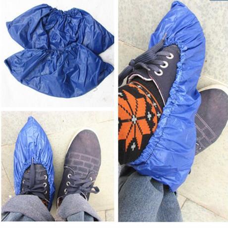 Wholesale Thickened Waterproof Shoe Cover Rain Cloth Shoe Cover Repeated Use Durable Outdoor Washable Home Shoe Cover for Real Estate Data Center