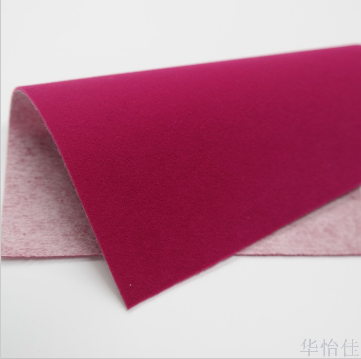 Spot Supply Plush Flocking Cloth Non-Woven Fabric Bottom Flocking Cloth Adhesive Flocking Cloth Whol
