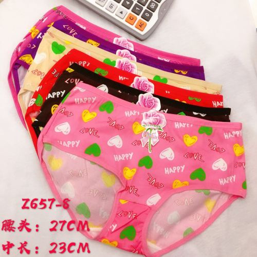 Foreign Trade Underwear Children‘s Underwear Girls‘ Briefs Girls‘ Student Pants Factory Direct Sales