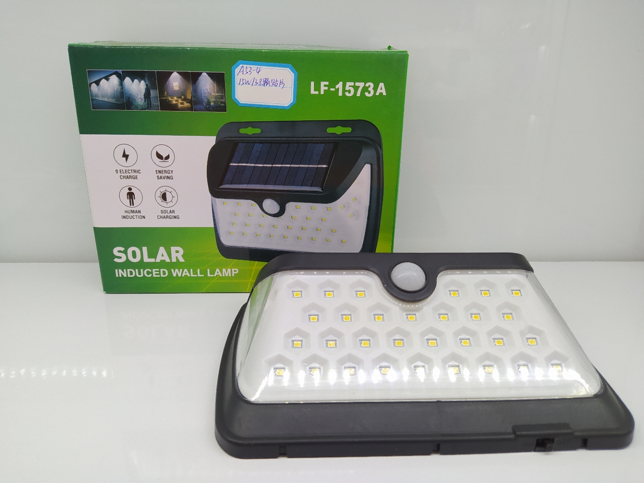 38Leds Solar Wall Light