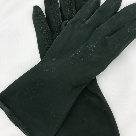 衬里天然胶手套抗撕裂耐刺扎耐酸碱耐老化耐磨耐油