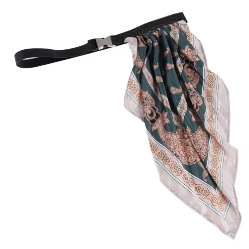 european and american style silk scarf decorative belt women‘s shirt belt waist seal outer belt lexin