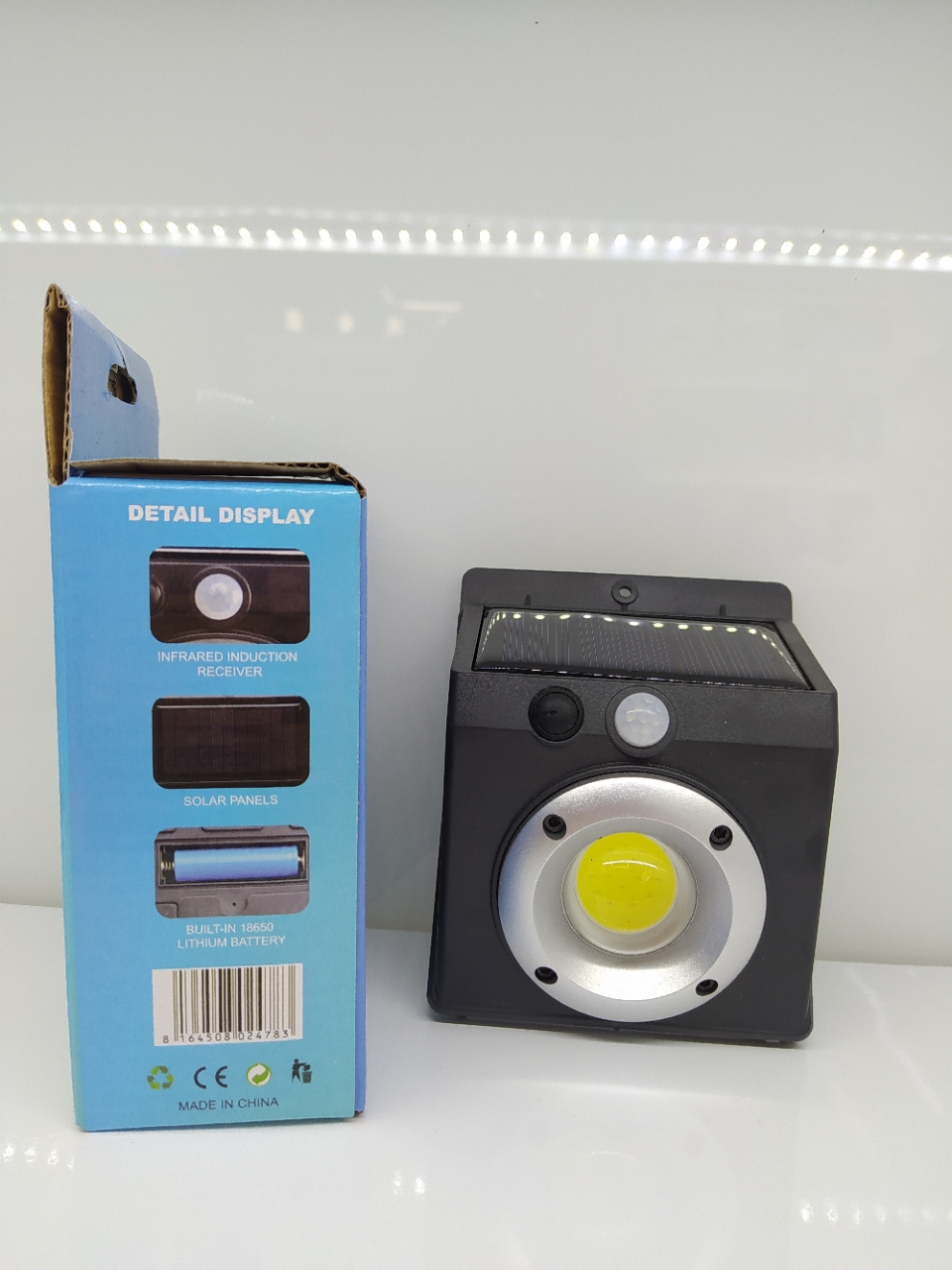 COB Solar Wall Light