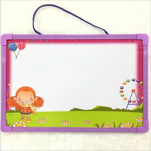 Factory Direct Children‘s Cartoon Magnetic Whiteboard Drawing Board Hanging Whiteboard Home Teaching Board Baby Practice Writing Board 