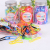 Korean imported UNIBAND candy color disposable rubber band babies do not hurt hair color rubber band heat resistance