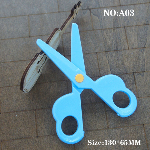 Factory Direct Sales Bauhinia Scissors New Material Plastic Scissors A03 Children‘s Scissors