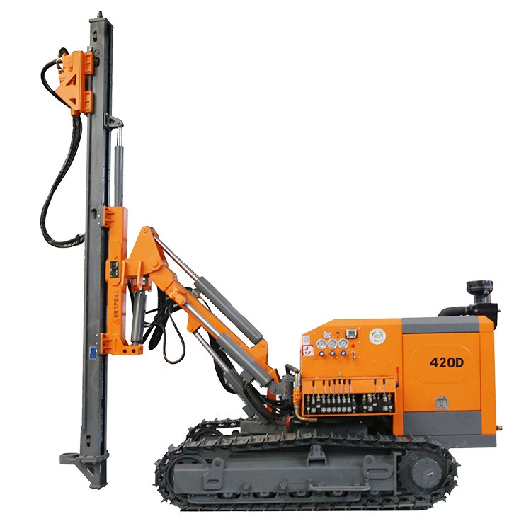 深度30m 30kw直径90mm重型采矿dth钻机出售_义乌市聚鑫空压机有限公司