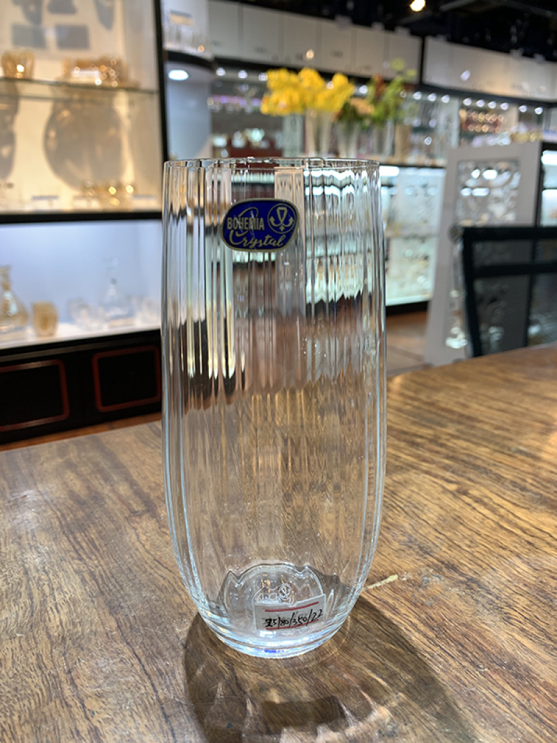 波西米亚莱克斯捷克进口无铅水晶杯 瀑布系列水杯350容量