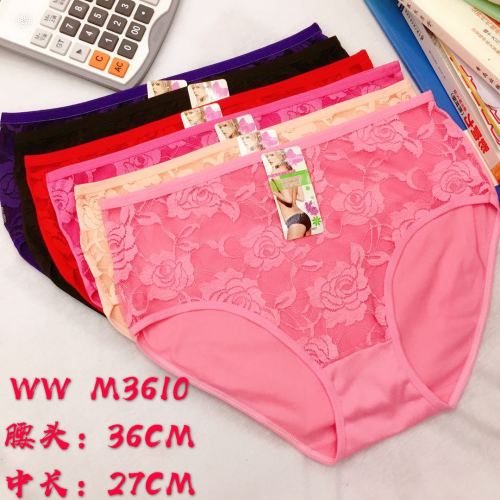 Foreign Trade Underwear Women‘s Underwear Lace Lace Briefs Girl Briefs Factory Direct Sales