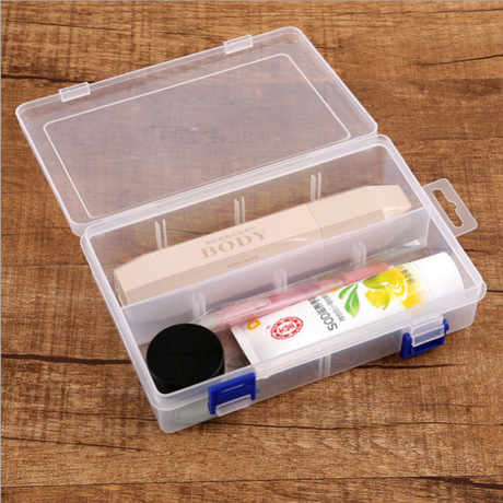 Hardware Parts Classification Box Components Tool Box Transparent Covered Plastic Large Thickened 8 Grid Storage Box Wholesale
