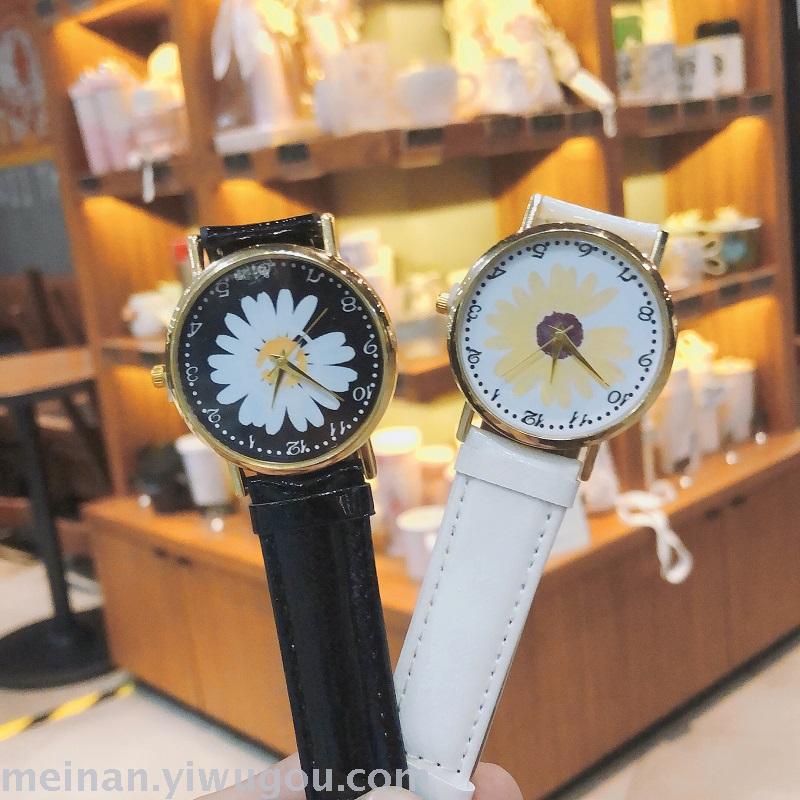 Web celebrity hot style small Daisy strap women's watch GD with a small fresh watch