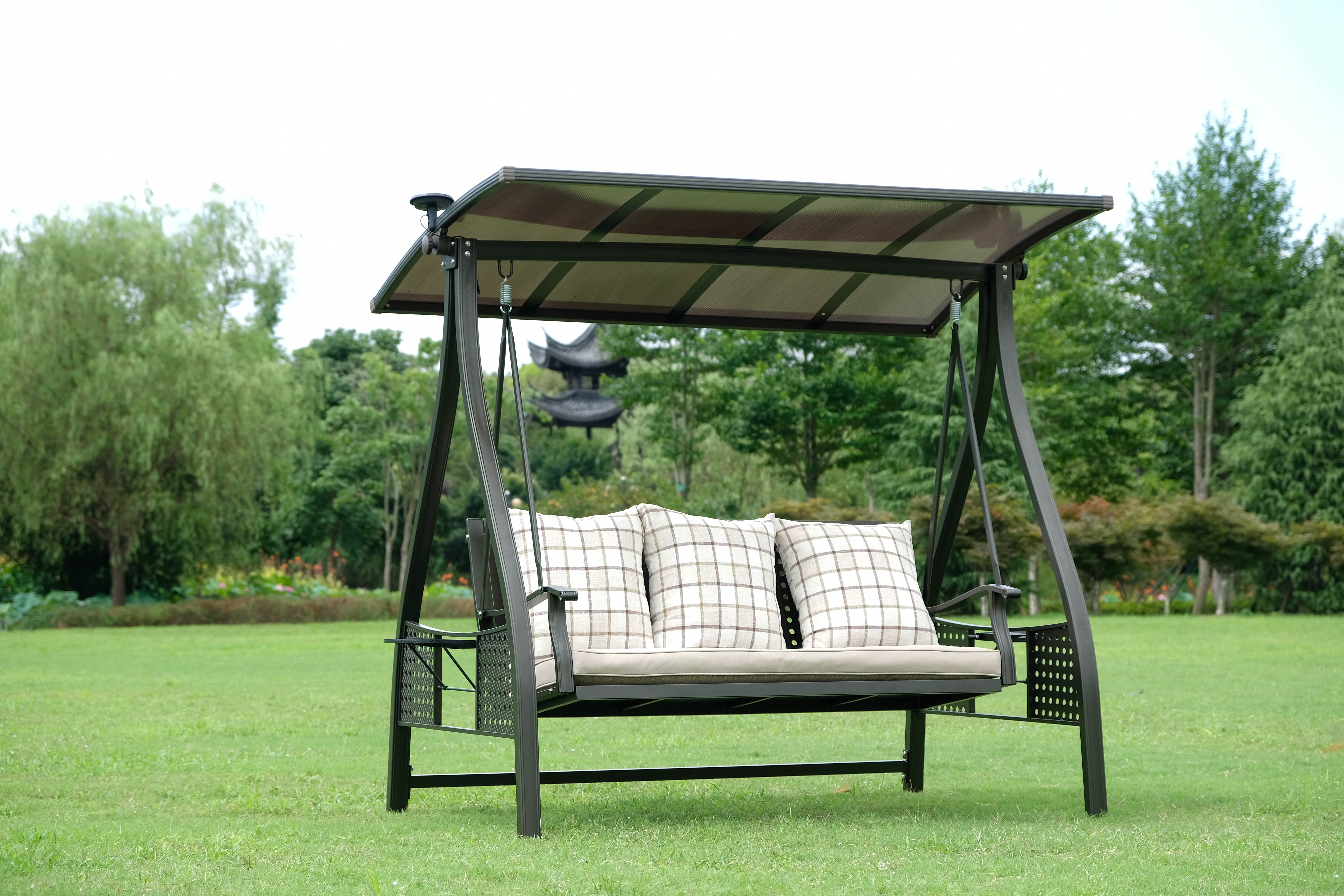 leisure garden swing, outdoor patio swing