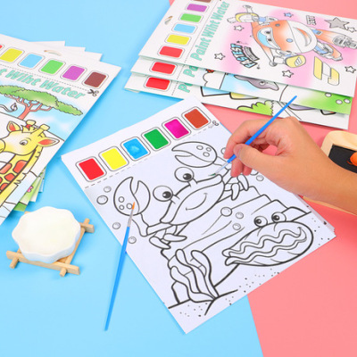 Supply Children S Drawing Book Kindergarten Coloring Book 2 3 6 Year Old Baby S Enlightenment Graffiti Painting Painting Book Coloring Book