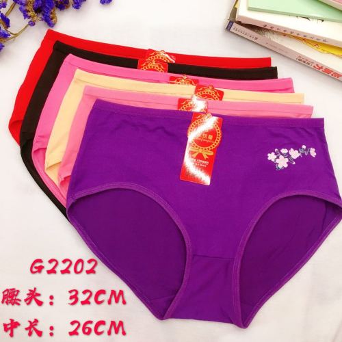 foreign trade underwear women‘s underwear girl student briefs solid color mummy pants factory direct sales