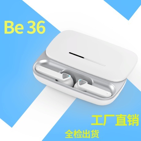 be36 wireless bluetooth headset e-commerce quality true stereo touch tws bluetooth headset 5.0 factory direct sales