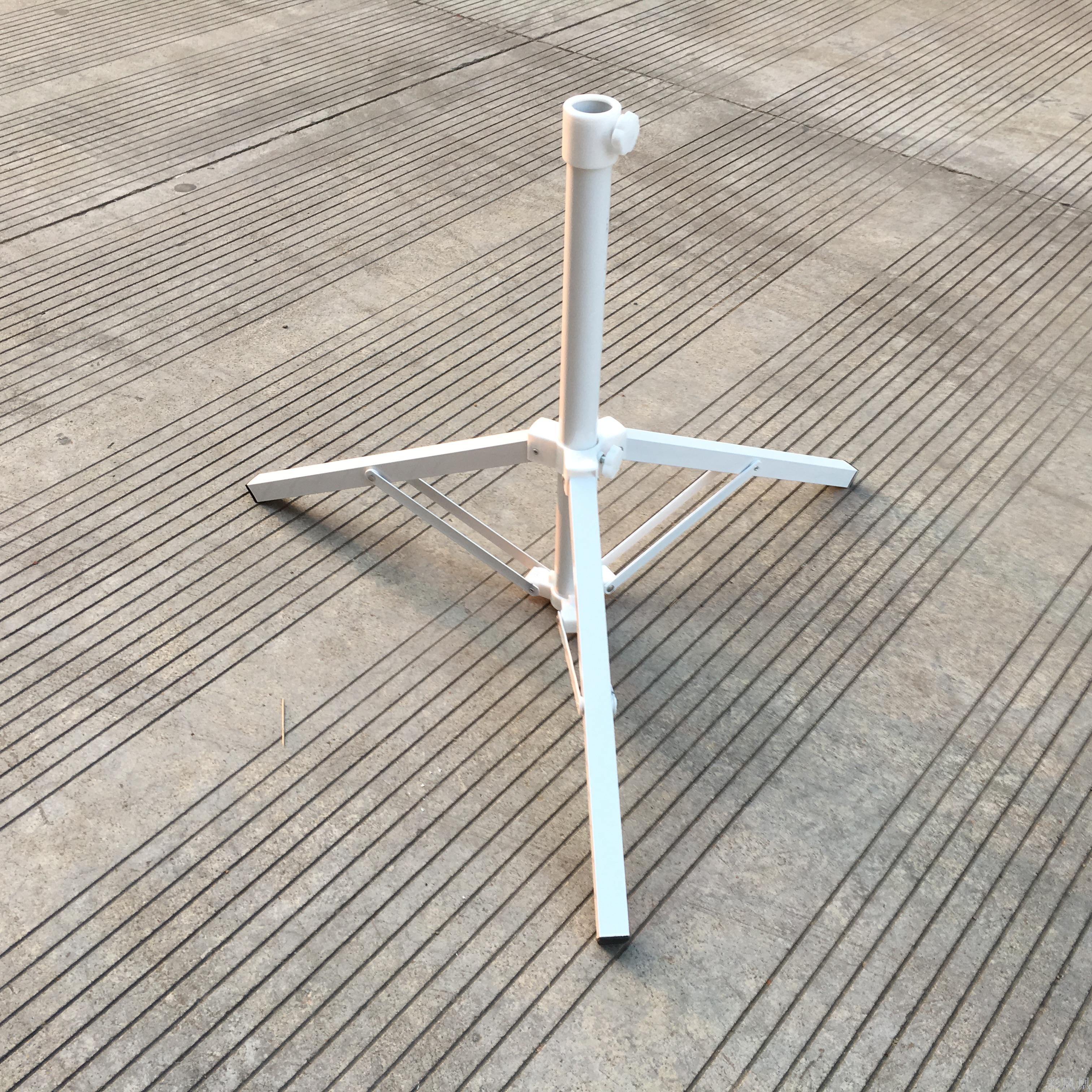 户外遮阳伞底座伞座 可折叠携带方便 太阳伞底座折叠十字钢架伞座